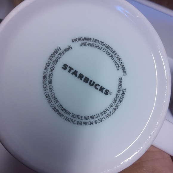 Starbucks 2011 Collector Series Mugs Set Of Three Washington Peru Mexico City DF - Picture 13 of 13